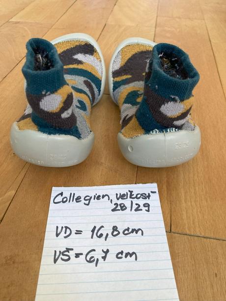 Papucky collegien vel. 28/29, collegien,28