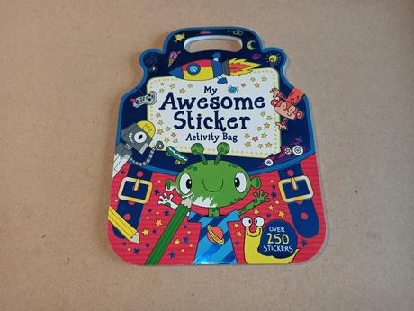 My awesome sticker activity bag,