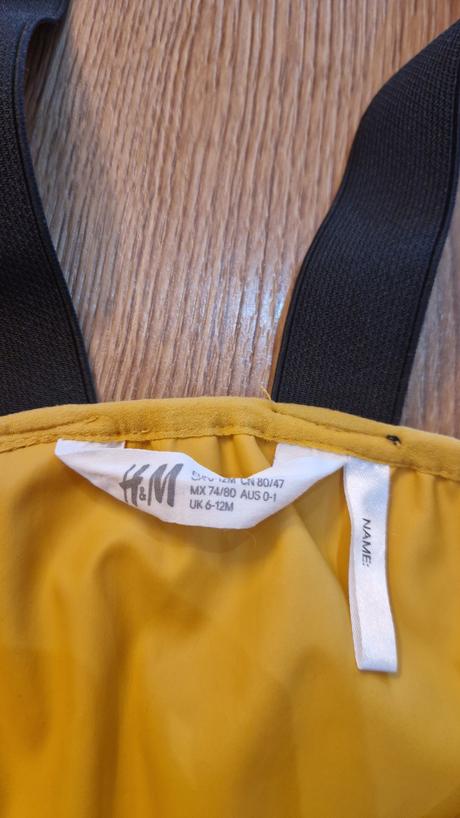 Predam nohavice do dazda hm 74/80, h&m,74