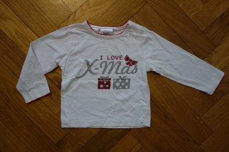 Vianočné tričko 80/86, bonprix,80