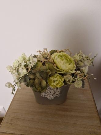 Dekorácia vintage kvety,