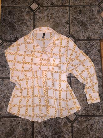 Luxusná dámska blúzka, amisu,xxl