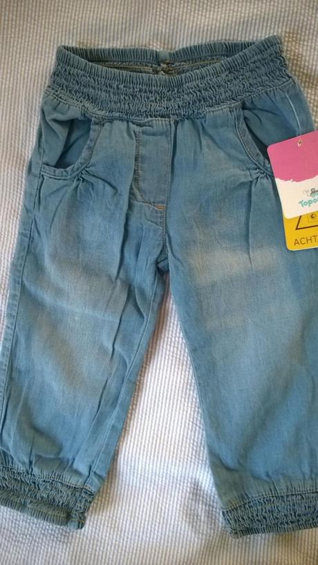 Nenosene tenučke nohavice rifloveho vzhľadu , next,80