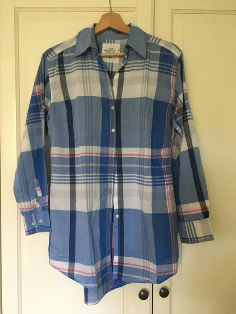 Károvaná košeľa h&m (34), h&m,34