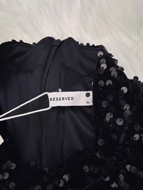 Flitrove šaty, reserved,m