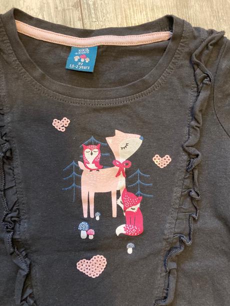 Tričko s volánikmi, ergee,92