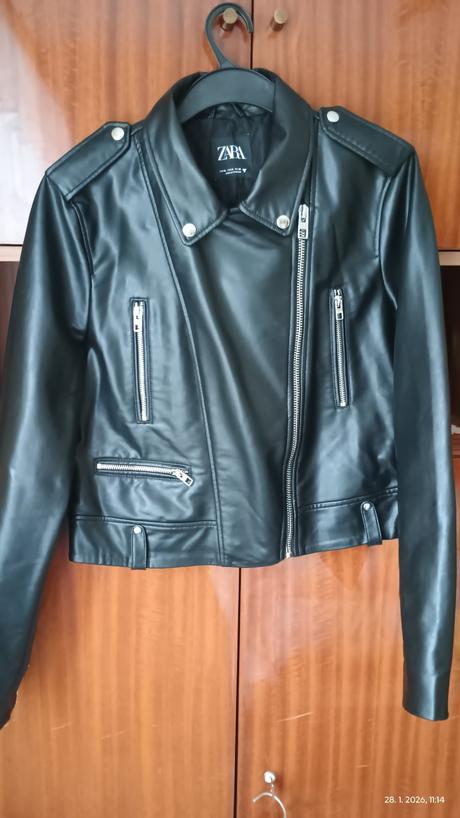 Kožená bunda, zara,xl