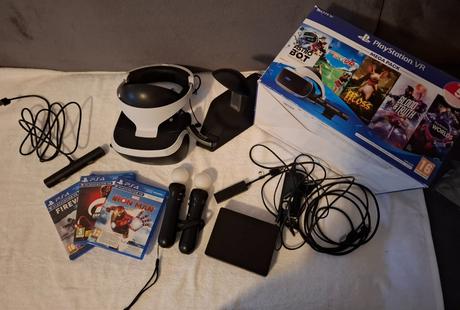 Predám sony playstion vr2 v2 + camera na ps4/ps5, 