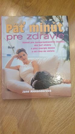 Kniha - jane alexandrova - päť minút pre zdravie, 