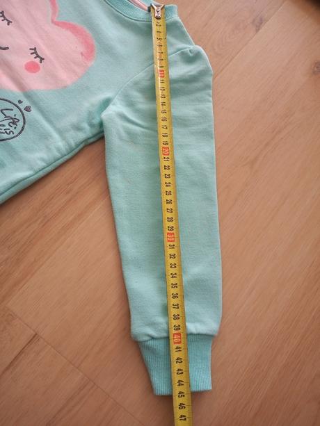 Mätová mikina so srdiečkom, dopodopo,110