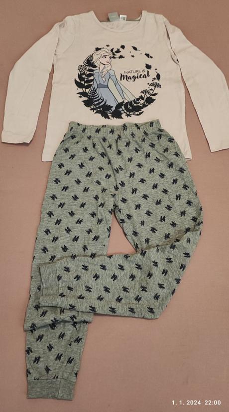 Pyžamo frozen ii, disney,122