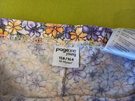 3/4 nohavice v.158-164, takko,158