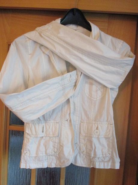 Damske biele sako m, nenosene, lacno, m