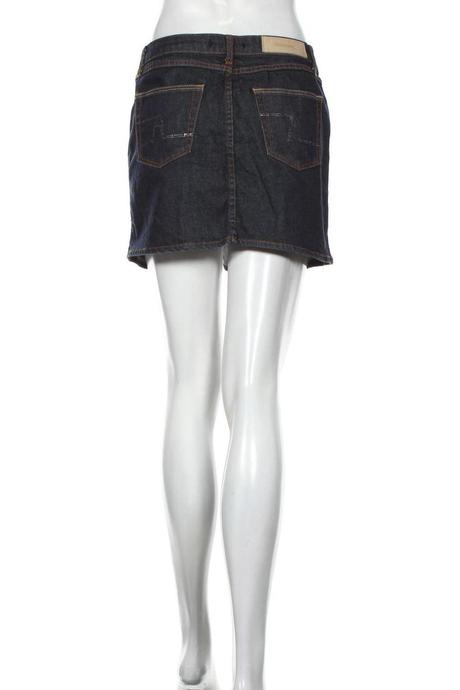 Riflová minisukňa, zara,m