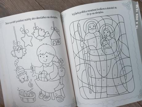 Hry a vymaľovanky na zimu, 