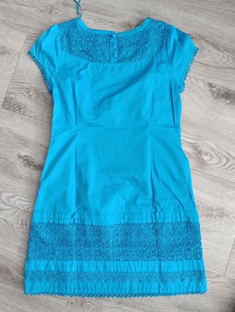 Boho-chic tyrkysové šaty monsoon, monsoon,42