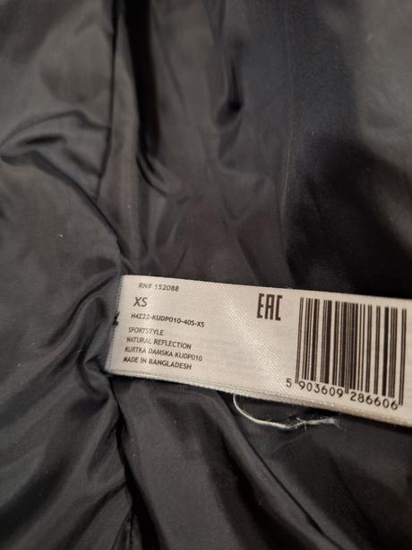 Zimná metalická bunda 4f, s