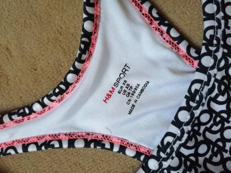 Športova podprsenka z h&m veľkosť xs, xs