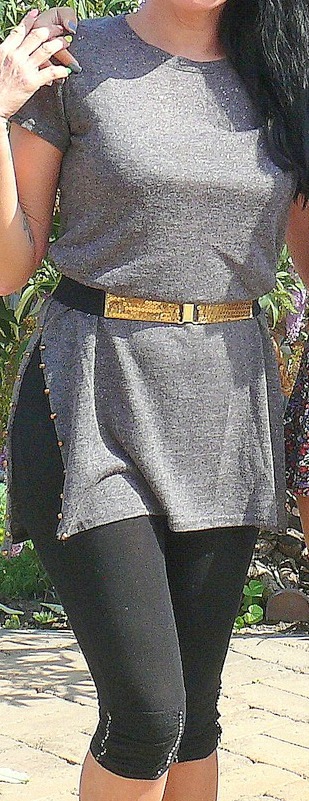 Predlžené tričko-tunika m/l, m