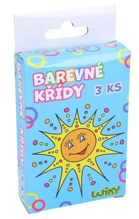 Farebné chodníkové kriedy 3ks,