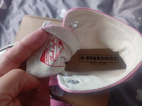 Ružové conversy č.7,5, converse,41
