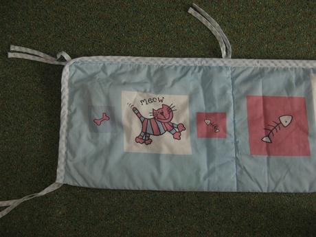 Mantinel do postielky mothercare, šírka (cm): 30,dĺžka (cm): 140