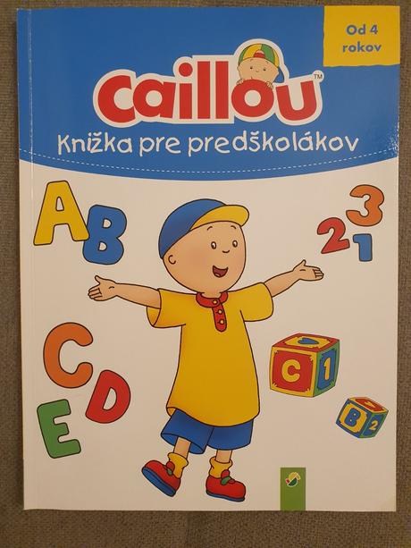 Caillou knizka aktivit,