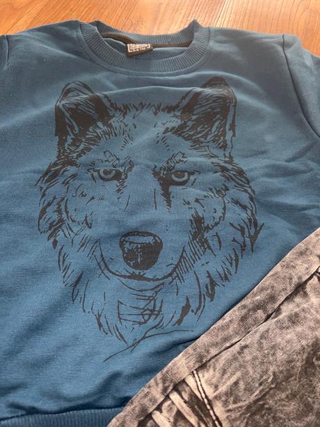 Komplet gate + mikina, 104 - 140