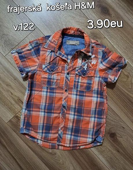 Košeľa h&m, h&m,122