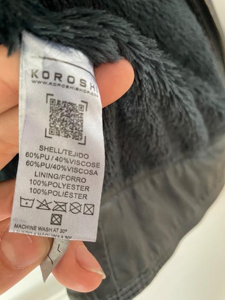 Koženková bunda, l