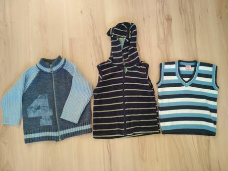 Svetrík a vestičky 92/98 (cena spolu), 92