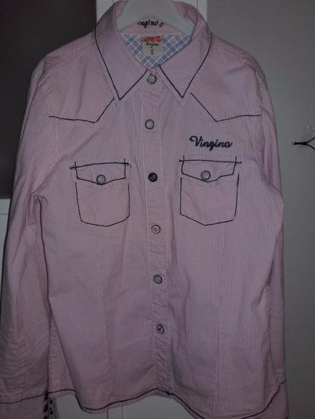 Pruhovaná košeľa jennifer zn. vingino jeans, vingino,128