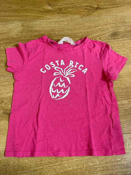 Ziarive letne tričko takmer nenosené 122/128, h&m,122