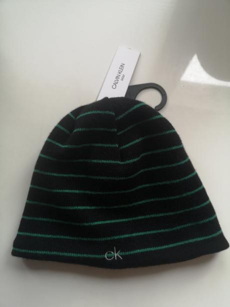 Calvin klein pánska obojstranná zimná čiapka, calvin klein