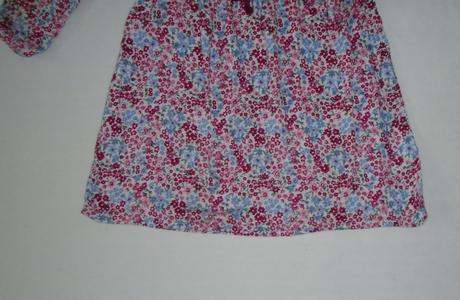 Kvietkované šaty na 8 až 9 rokov, h&m,134
