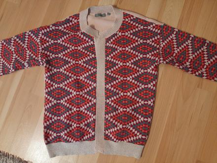 Svetrík s trblietkami, s