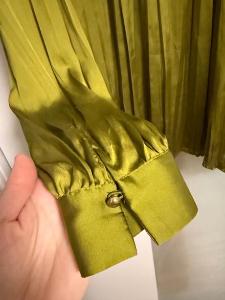 Limetková bluzka zara, zara,l