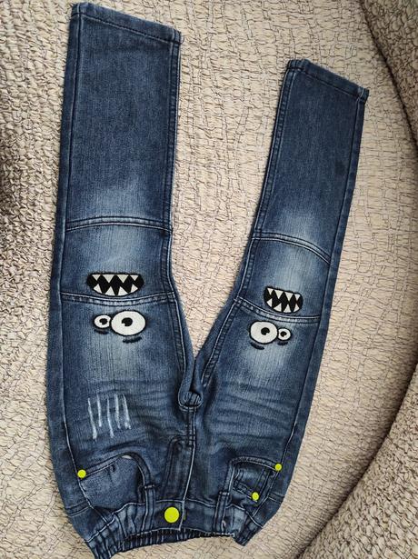 Predám pekné chlapč. riflové nohavice veľ. 110, kiki&koko,110