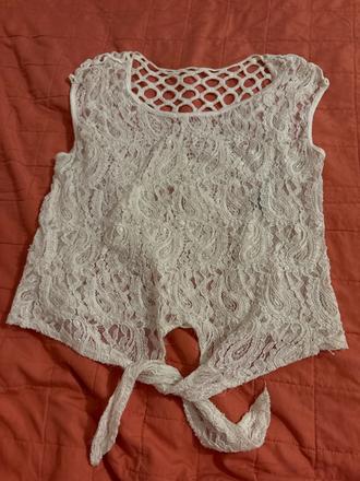 Čipkove tričko vel. s-m, s