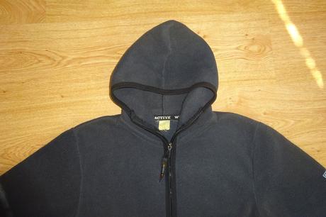 Tmavošedá mikina s kapucňou, 164