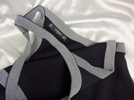 Kvalitné úpletové šaty, mango,s