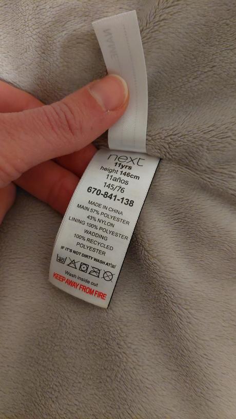 Teplucka zimna next bunda, next,146
