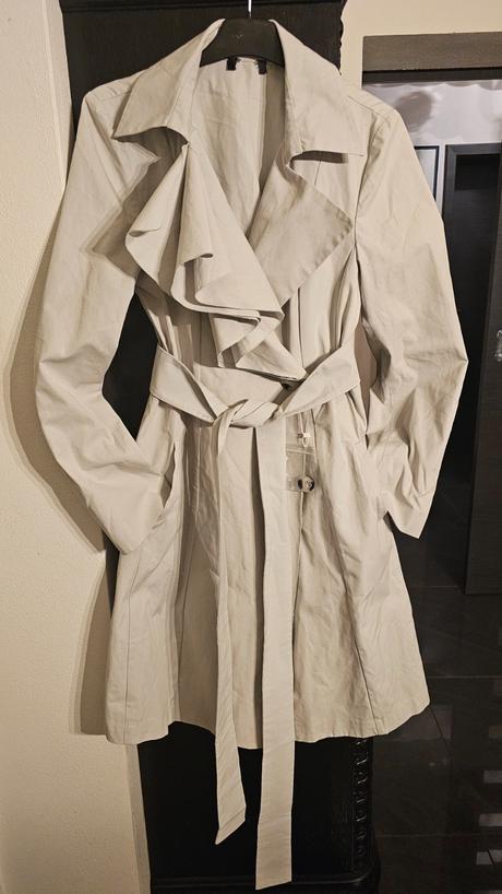 Trenčkot, prechodný kabat max&co., 38