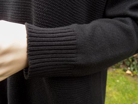 Olsen čierny bavlnený pulóver, 44