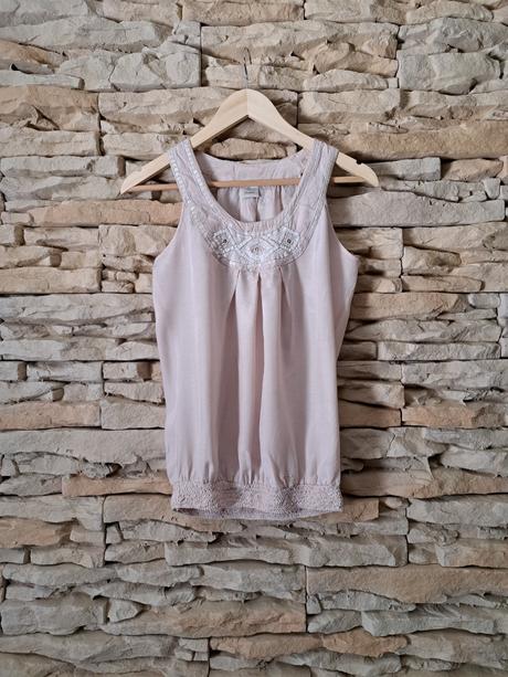 Béžový top camaieu, camaieu,s