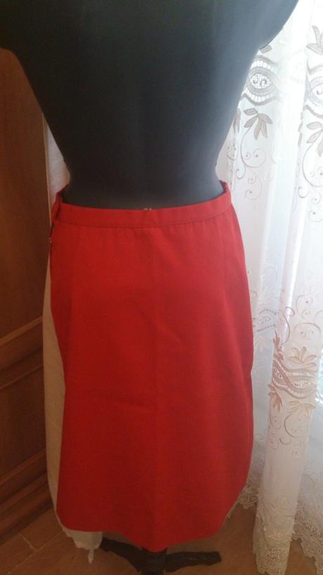 Červená sukna, veľkosť s, ad style,s