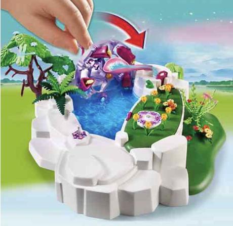 Playmobil krištálové jazero, 5475,