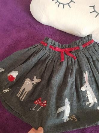 Sukňa so zvieratkami, next,98