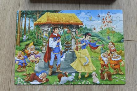 Puzzle snehulienka, 