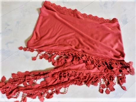 Bavlnená šatka na krk, l